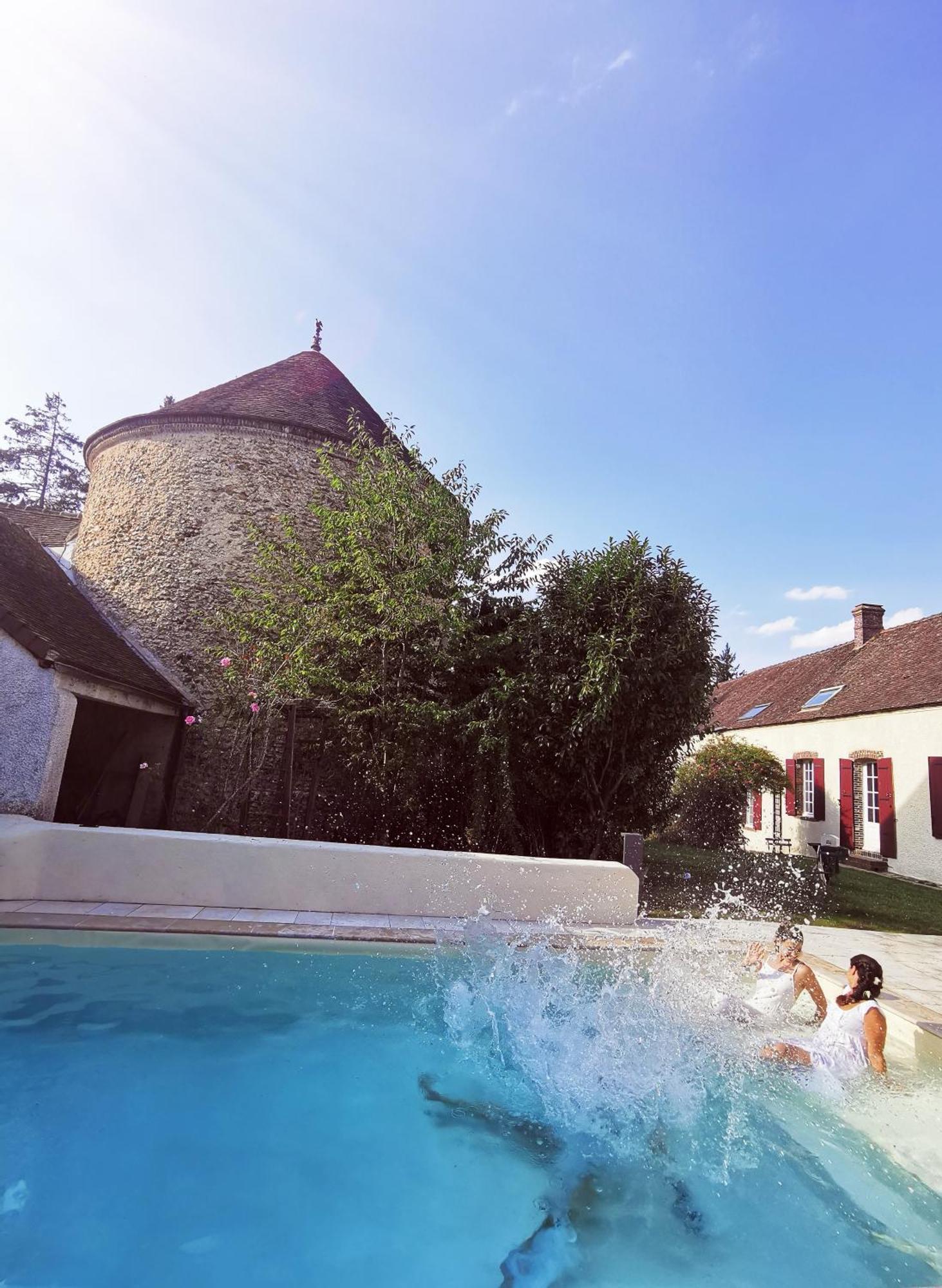 Senonches Domaine De Tardais, Ideal Famille Avec Piscine Et Nombreux Loisirs מראה חיצוני תמונה